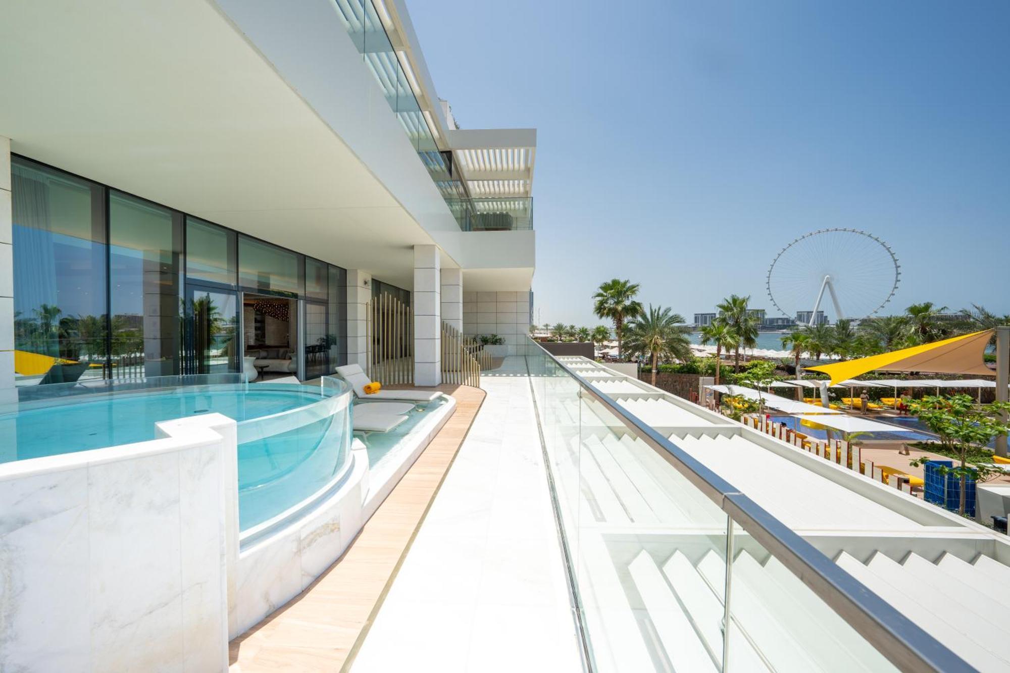Five Luxe Hotel Dubai Eksteriør billede The View at The Palm